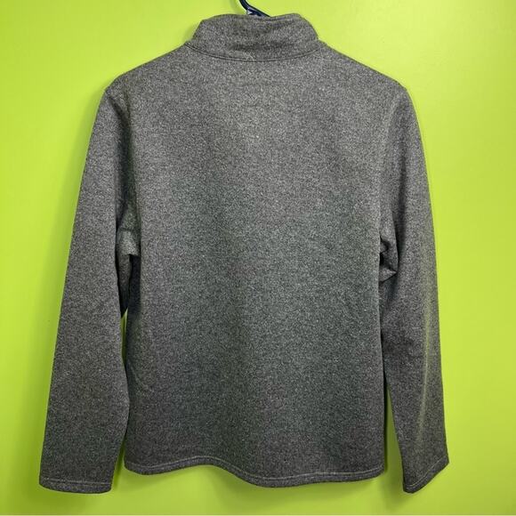 NWT
 Prana men’s Brookland 1/4 Zip Wool Blend Sweater in gravel grey Size S - Picture 10 of 10